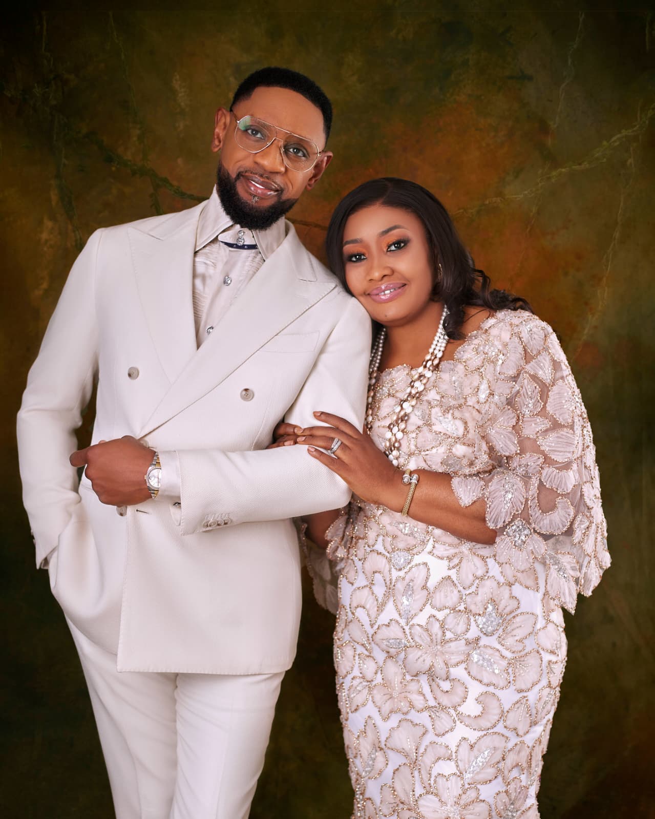 Rev. Biodun Fatoyinbo and Pastor Modele Fatoyinbo